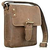 Abmessungen (BxHxT): ca. 19 x 24 x 6 cm | Modell: Alessio | Gewicht: 500 Gramm | Material: echtes Rindsleder | Für Herren | Hersteller: STILORD | Kompatibilität: Hauptfach (ungepolstert) für 8,4 Zoll Tablets