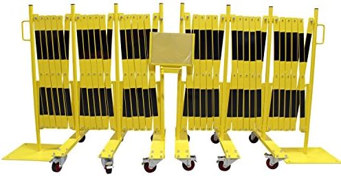 Lattice Set, 2 x 8000 mm (16000), with Stand – Yellow/Black – Doc Protection