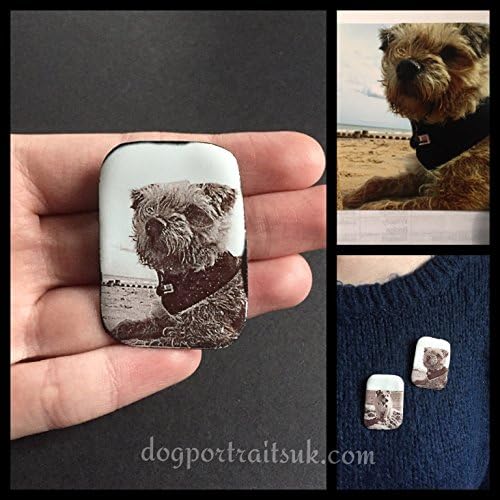 Pet memorial gift dog pin Personalized dog brooch custom dog memorial jewellery pet memorial pin dog memory brooch