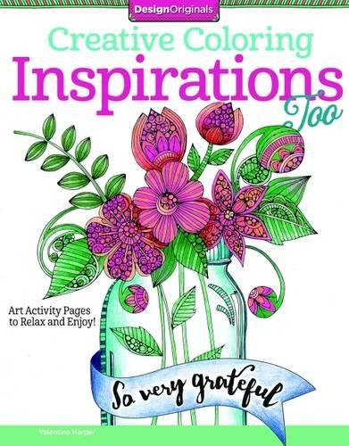 A Second Cup of Inspirations: More Art Activity Pages to Help You Relax