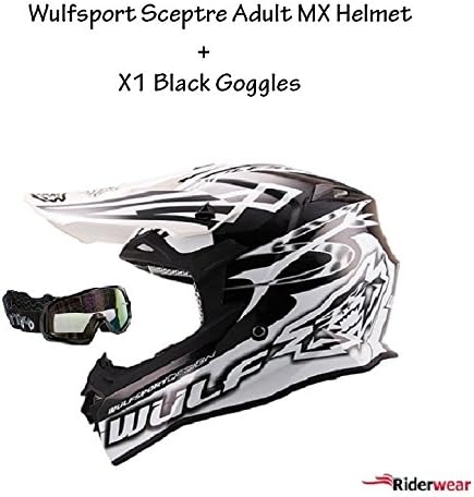 New Model Wulfsport Sceptre Adult Motocross Motorcycle Motorbike Off Road Rac...