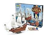 Modellbau 1:144 Revell Modellbausatz Schiff 1:150 - Geschenkset Royal Swedish Warship VASA im Maßstab 1:150, Level 5, originalgetreue Nachbildung mit vielen Details, Segelschiff, 05719