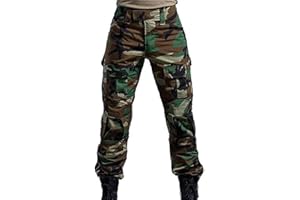 H WORLD EU H Welt EU - Pantalones militares del ejército táctico, para airsoft o paintball, pantalones de lucha para hombre con rodilleras, color Wald, tamaño