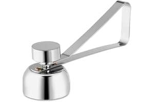 FLZONE Egg Topper,Taglierina Topper Uovo in Acciaio Inox,Cutter Eggshell per la Rimozione di Cracker per Uova per Uovo Sodo Crudo Morbido
