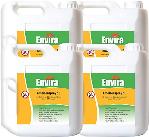 ENVIRA Spray gegen Ameisen 4x5Ltr