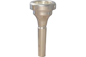 Embouchure Soundman® de haute qualité pour Trombone, Baryton et Euphonium 6BS (argenté) Mouthpiece silver plated Bec 6BS