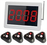 Drahtlose Rufsystem: 4 x multifunktionelle Rufsender YK 500-3H & Monitor Ruf-Empfänger ZJ-46S