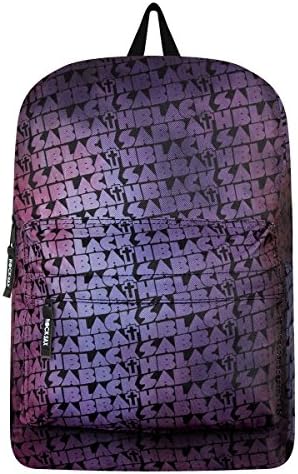 Black Sabbath RockSax Distress Cross Backpack Black 32x42x11cm