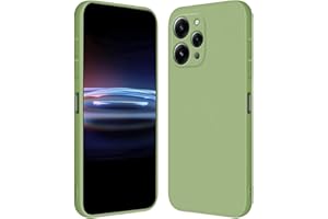 RankOne Funda para Redmi 12 (4G) / Redmi 12 5G (6.79" Inches) Carcasa de Silicona de TPU Suave - Verde Matcha