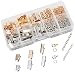 Produktbild ucatcher Band Armband-Set Lesezeichen Pinch Crimp Enden Karabinerverschlüsse mit Jump Ringe und Kette EXTENDER, 6 Teile mit 2 Farben sortiert