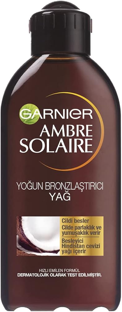 Garnier Ambre Solaire İdeal Bronzluk Bronzlaştırıcı Yağ (200 ml)
