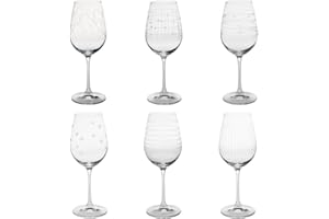 Table Passion - Coffret 6 verres à pied graphik 35 cl