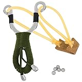 FORTGESCHRITTENES DESIGN: Zwille mit Kordel umwickelter Griff bietet optimale Griffigkeit, rutschfest und liegt gut in der Hand