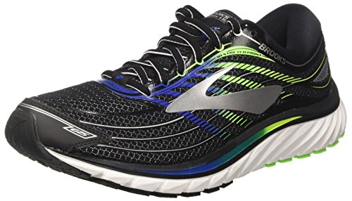 Brooks Glycerin 15, Scarpe da Running Uomo, Multicolore (Black/Electric Blue/Green), 42 EU
