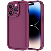 Kilifplus Apple iPhone 14 Pro Max Uyumlu Silikon Kılıf, Darbeye Dayanıklı, Kamera &Ccedil;er&ccedil;eve Korumalı, Mat Y&uuml;zey, Tam Uyum, Anan