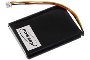 BORNMIO Batería para TomTom One XL, 1150mAh / 4,3Wh, 3,7V, Li-Ion, negro