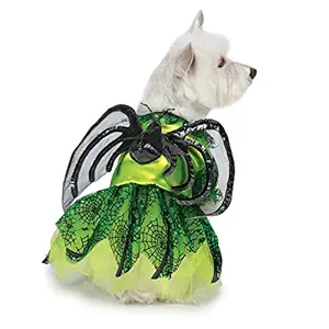 Zack & Zoey Spider Princess Dog Costume, X-Small, Neon