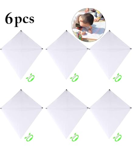 DIY Vliegers 8 Stuks Vlinderklokken Doe-het-zelf Kit Voor Kinderen - Kunst En Handwerk Van Hout Blanco Vliegers Schilderen Knutselen Buiten Spel Creatief