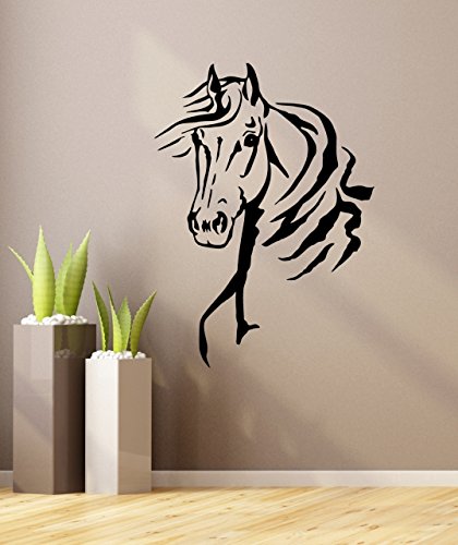 Wandtattoo Pferd im Wind Größe M