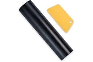 FLYLIN Parasole per parabrezza auto, 135 x 20 cm, con raschietto, universale, colore nero, pellicola di protezione solare per auto, ombreggiatura