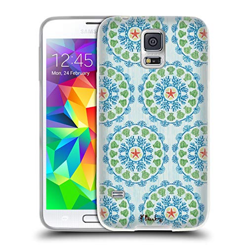 Official Paul Brent Coastal II Pattern Soft Gel Case for Samsung Galaxy S5 / S5 Neo