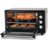 Conti CMF-500 BakePro 52 Litre Midi Fırın, 1800W, Fanlı Pişirme, &Ccedil;ift Camlı Kapak, İ&ccedil; Aydınlatma, 50-250&deg;C Ayarlanabilir Term