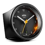 Braun Funk Wecker Analog Deutsche Präzision Quarzwerk BNC007BKBK DCF - 4