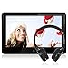 Produktbild NAVISKAUTO 10,1" HD 1080P Kopfstützenmonitor Kopfstütze mit Touchscreen Auto DVD Player Monitor Ultra Dünn TFT LCD Bildschirm FM Unterstützt HDMI Funktion/Video/ USB/ SD Medien/ Fernbedienung Schwarz+Silber Rahmen, ein Stk.IR Köpfhörer enthalten CH1004S,