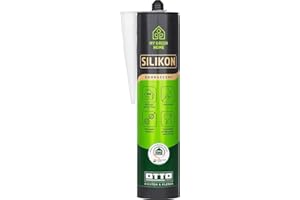 My Green Home Silikon 300ml Weiß - Für Fugen innen & außen - Sicher gegen Schimmel & ideal für Bad, Küche & Wohnbereich - Geruchs- & Schadstoffarm