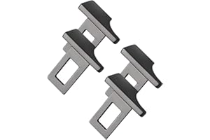 COMBLU 4 clips para cinturón de seguridad, 4 clips para cinturón de seguridad, adecuados para la mayoría de coches y camiones