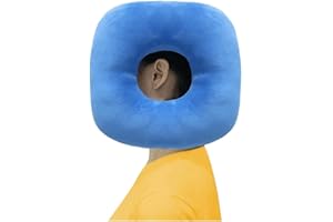 NEPPT Cuscino Con Buco Cuscino Antidecubito Per Orecchio Cuscino Per Orecchie Da Piercing Per Dormire Con Foro Per Infiammazione Dell'orecchio Per Alleviare il Dolore