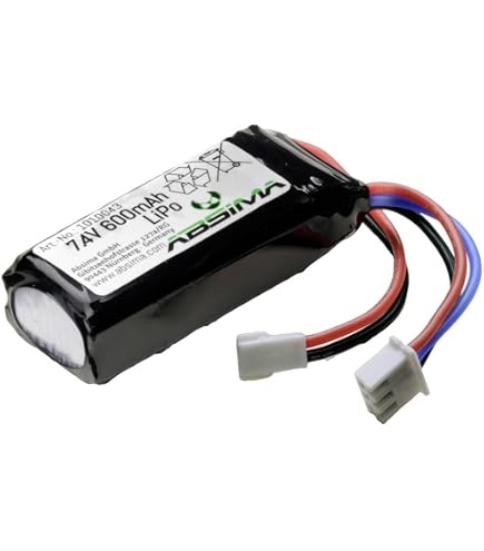Absima Battery Box Mit Schalter – Für AA (Mignon) Batterien, Praktisches Gehäuse