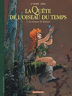 jaquette livre La Quête de l'oiseau du temps, tome 1 : La Conque de Ramor