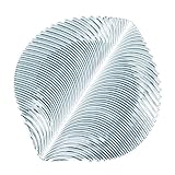 Claro Spiegelau & Nachtmann 0098034 - 0 Plato Set/2 4049/32 cm Mambo UK/4 K, 2 Unidades, Cristal, Transparente, 2,29 X 33 X 33 Cm