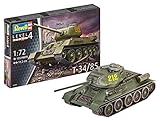 im Maßstab  1:72 Revell 03302 12 Spielzeug Modellbausatz T-34/85 im Maßstab 1:72, Level 4, Non