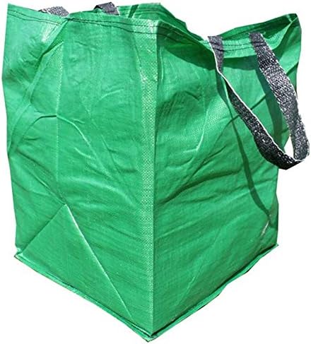 1 X GARDEN WASTE CUBE BAG - Best Multipurpose HEFTY Reusable Bags For The Disposal Of Leaves, Weeds & Grass Cuttings - (136 Litre Capacity)