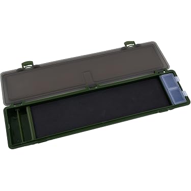 Rig Wallet Boîte De Rangement Pour 20 Rigs Carpe - Boîte Plastique Pêche Rigide