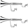 Badri's Brass Heavy DOUBLE Support (Concealed) for Curtain Rod Pack of 2 pieces