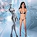 Produktbild MAGSHOP 165CM (Artificial Intelligent) AI Sex Doll Robot,Love Doll Robot,Can Speak With You Moving Her Eye,Eyebrow,Mouth and Head,Remember What You Talked Before