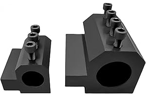 YQVEOT Tour à Métaux Porte-outil auxiliaire de tour CNC, perçage en U, diamètre Variable, manchon d'outil, trou intérieur, porte-outil d'alésage SBHA16/20/25/32/40 pour Usinage Traitement de Pièces de Précis