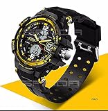 Sport Armbanduhr Herren 2016 Uhr Stecker LED Digital Quarz Handgelenk Uhren Herren Top Marke Luxus digital-watch relogio Masculino, gold