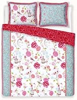 Pip Studio Birds In Paradise Parure 260 x 240 cm + 2 Taies 65 x 65