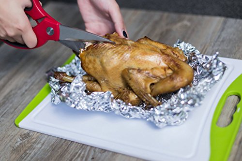 New Arrival kacenda Starke und langlebige Mehrzweck-Küche Scheren/Dosenöffner/Nussbaum Clip, gute Schere für Haushalt/Küche, 23 x 9,5 cm - 8