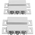 GAGALOR 2 Sets NO&NC Magnetic Switch Door Contact Sensor Surface Mounted