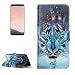 Produktbild Für Samsung 5,8 Zoll Fall, Für Samsung Galaxy S8 Gloss Öl geprägte Wolf Muster Horizontal Flip Ledertasche mit Halter & Kartensteckplätze & Brieftasche & Bilderrahmen (5,8 Zoll) ( SKU : Sas4982a )