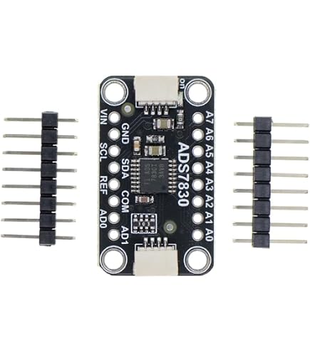 Circuit Intégré MCP3008-I/P DIP16 - Convertisseur A/N 10 Bits, 200 Ksps, 2.7-5.5V
