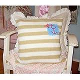 Häkelkissen Maritim Anker