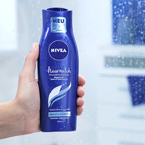 NIVEA Haarmilch Pflegeshampoo Normale Haarstruktur, 6er Pack (6 x 250 ml) - 2