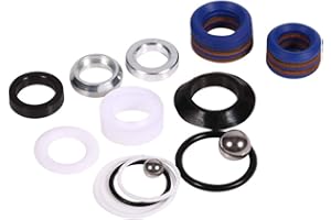 JADPES O Ring Seal Kit, Silicone O-Ring Gasket Kit Ring Washer Set Airless Spray Pump Accessories Repair Kit for Ultra 390 395 495 595(244194)