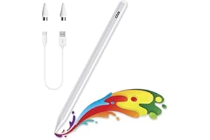 DTD Lapiz Táctil de Tablet Universal, White para Movil - Stylus Pen Compatible con iPhone/iPad/iOS/Android/Samsung/Lenovo/Xiaomi/Huawei